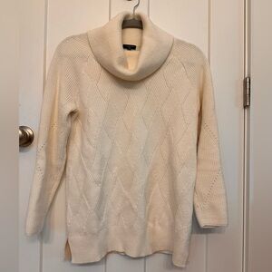 Talbots Petite Cowl Neck Sweater